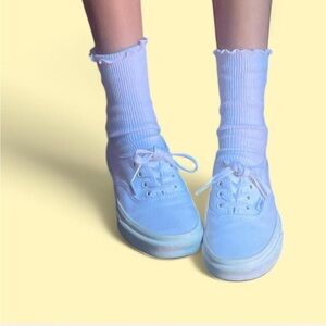 Vans Classic White Canvas Sneakers